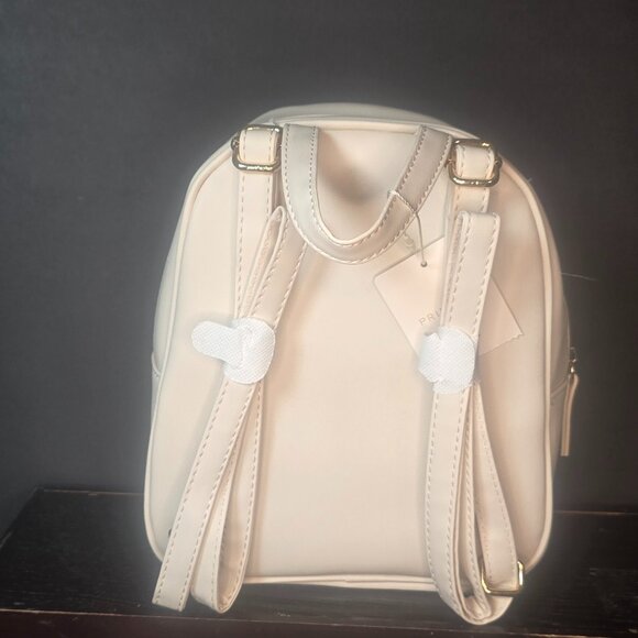 NWT Primark Faux Leather Mini backpack in Ivory - Picture 2 of 2